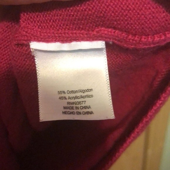 A.N.A a new approach size large magenta short sleeve cardigan - Picture 5 of 7